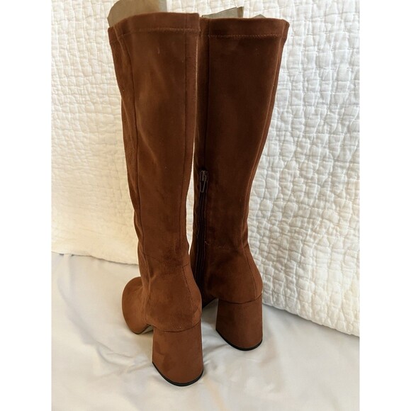 NWOB Anthropologie Silent D Rosemary Boots Cedar Size 37 - Picture 5 of 8